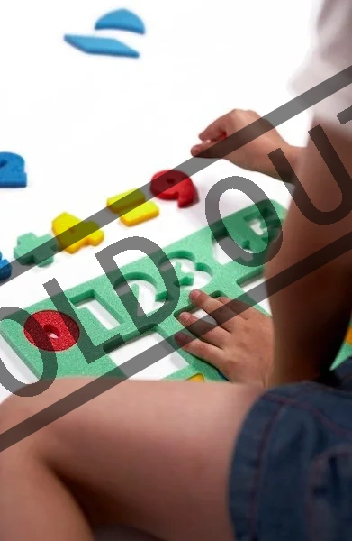 MALÝ GÉNIUS Pěnová vkládačka Čísla