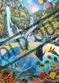 RAVENSBURGER Metalické puzzle Nádherná země 1500 dílků