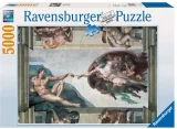 RAVENSBURGER Puzzle Stvoření Adama 5000 dílků