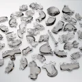Crystal Puzzle 3D Crystal puzzle Lebka (černá) 48 dílků