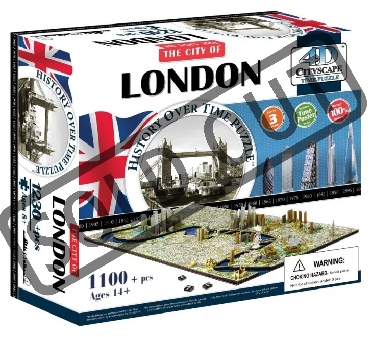 4D Cityscape 4D puzzle Londýn