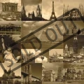 DINO Čtvercové puzzle Monumenty světa 1111 dílků