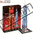 CUBICFUN 3D puzzle Bank of China Tower 14 dílků