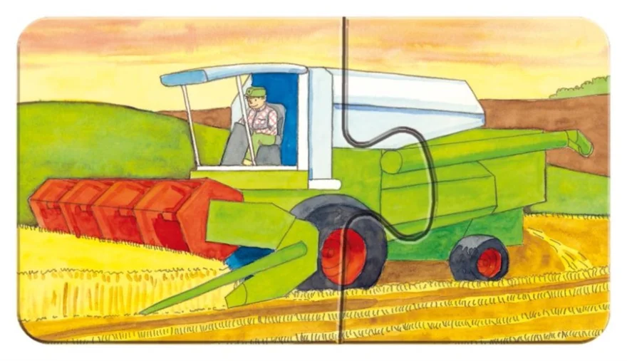 Ravensburger Moje první puzzle Na statku 9x2 dílky
