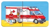 Ravensburger Moje první puzzle Vozidla a stroje 9x2 dílky
