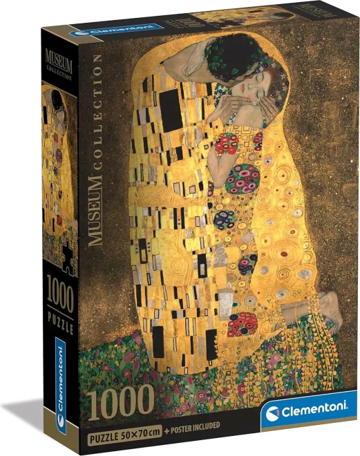 CLEMENTONI Puzzle Museum Collection: Polibek 1000 dílků