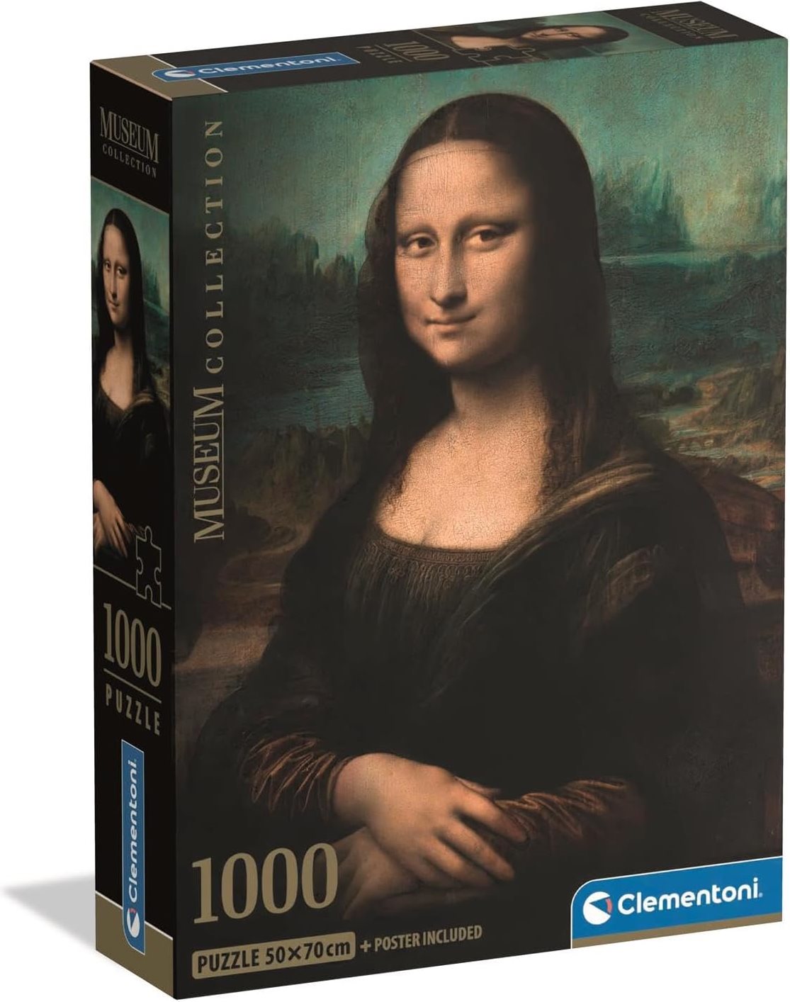 CLEMENTONI Puzzle Museum Collection: Mona Lisa 1000 dílků
