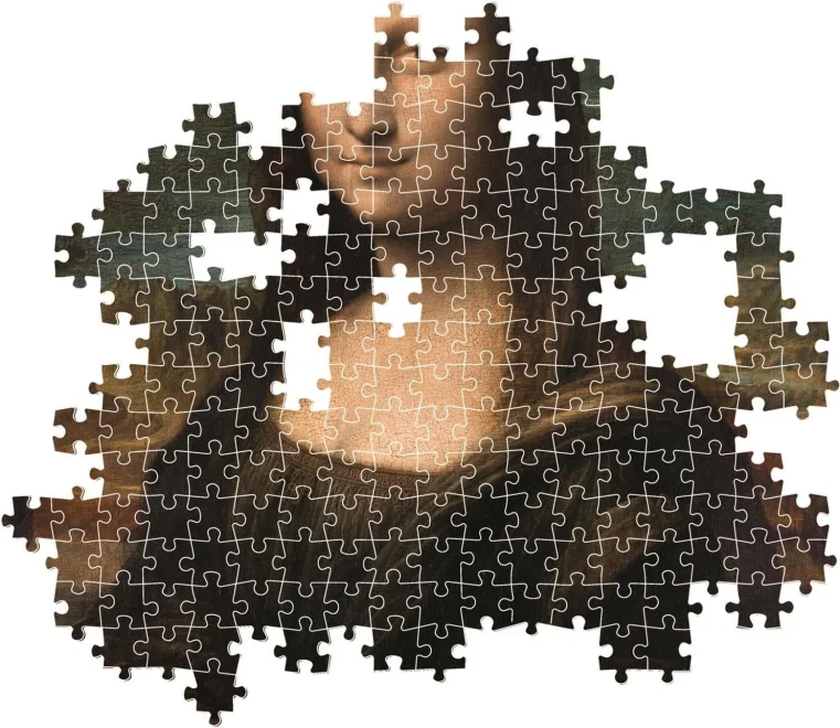 CLEMENTONI Puzzle Museum Collection: Mona Lisa 1000 dílků