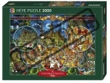 HEYE Puzzle Místo činu 2000 dílků