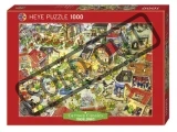HEYE Puzzle Dračí město (Dragontown) 1000 dílků