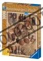 RAVENSBURGER Puzzle s imitací dřeva Africké artefakty 1000 dílků