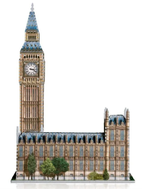 WREBBIT 3D puzzle Big Ben a Westminsterský palác 890 dílků