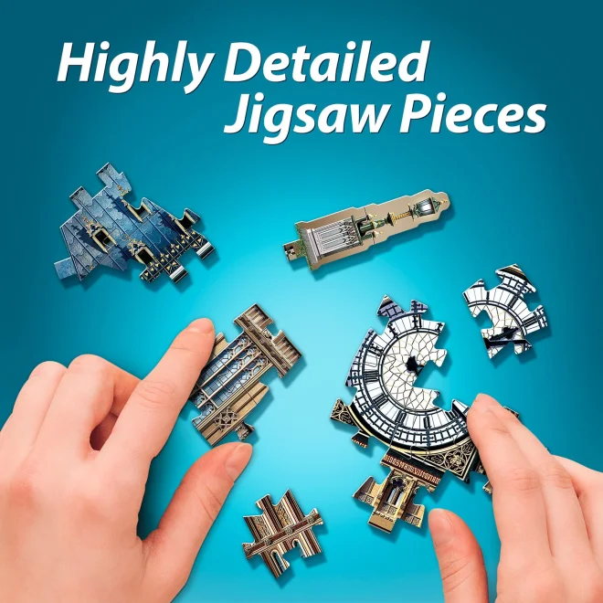 WREBBIT 3D puzzle Big Ben a Westminsterský palác 890 dílků