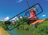 RAVENSBURGER Puzzle Romantika větrných mlýnů 500 dílků
