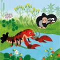 DINO Puzzle Krtek a kalhotky 3x55 dílků