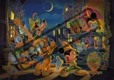 CLEMENTONI Svítící puzzle Mickey Mouse: Serenáda 250 dílků