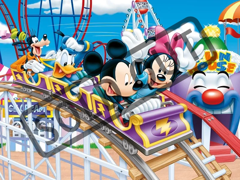 TREFL Mickey Mouse a přátelé - dlouhý příběh 9v1