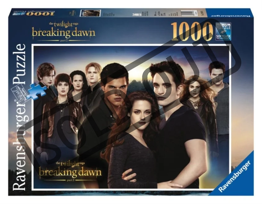 RAVENSBURGER Puzzle Twilight sága: Rozbřesk 1000 dílků