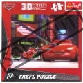 TREFL Puzzle Auta 3D 72 dílků
