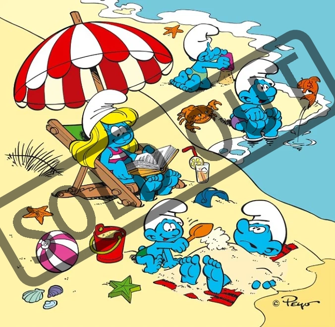 TREFL Puzzle Šmoulové 3v1