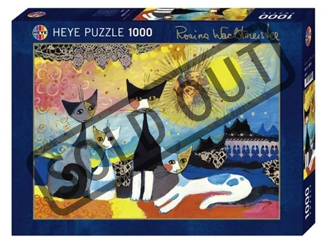 HEYE Metalické puzzle Krajky 1000 dílků
