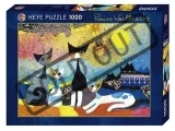 HEYE Metalické puzzle Krajky 1000 dílků