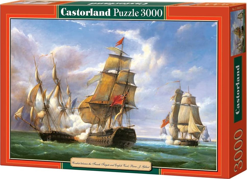 Puzzle námořní bitva 3000 dílků