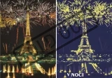 DINO Svítící puzzle Ohňostroj u Eiffelovy věže 1000 dílků