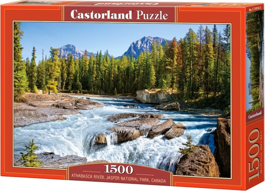 CASTORLAND Puzzle Řeka Athabasca, Národní park Jasper 1500 dílků