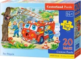 CASTORLAND Puzzle Hasiči MAXI 20 dílků
