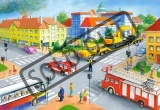 CASTORLAND Puzzle Na křižovatce MAXI 40 dílků