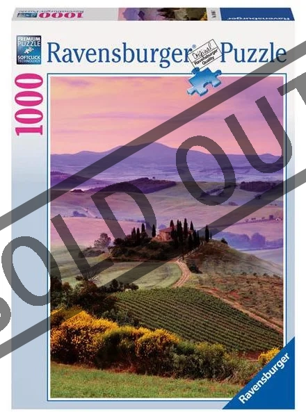 RAVENSBURGER Puzzle Atmosféra Toskánska 1000 dílků