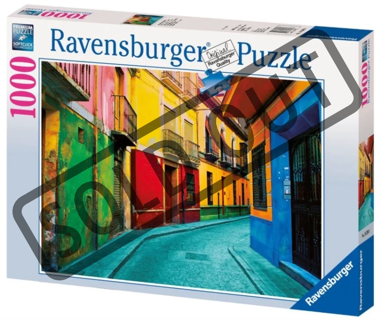 RAVENSBURGER Puzzle Granada - Staré město 1000 dílků