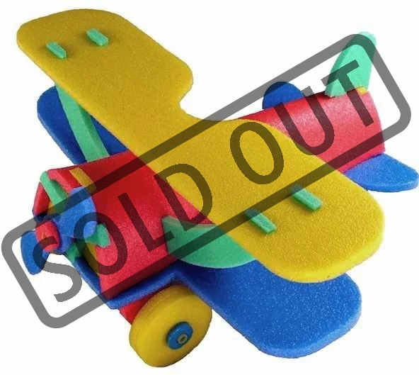 MALÝ GÉNIUS 3D puzzle Dvouplošník 29 dílků