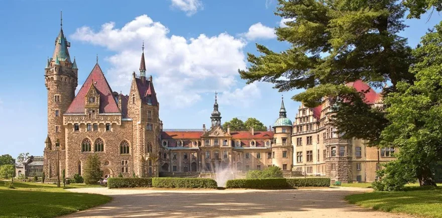 CASTORLAND Puzzle Zámek Moszna, Polsko 4000 dílků
