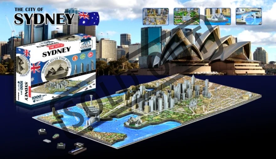 4D Cityscape 4D puzzle Sydney