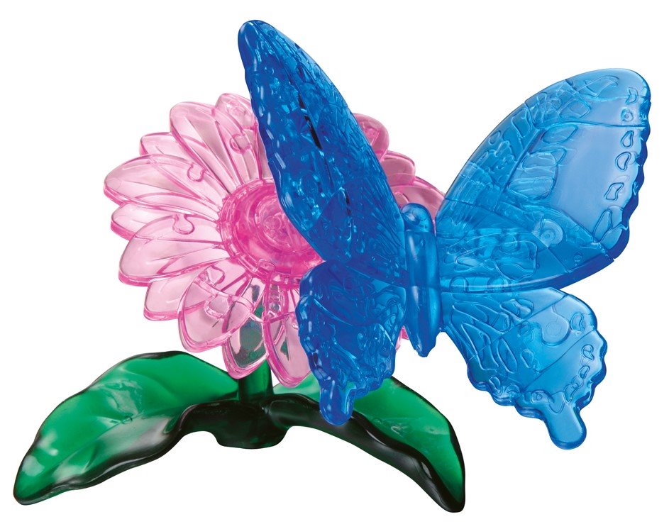 HCM KINZEL 3D Crystal puzzle Motýl 38 dílků