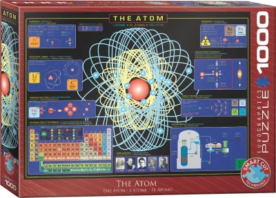 Puzzle Atom 1000 dílků