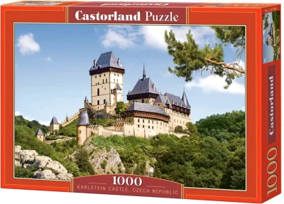 Puzzle Castorland 1000 dílků Karlštejn, Česká republika