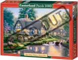 CASTORLAND Puzzle Domečky u řeky 1000 dílků