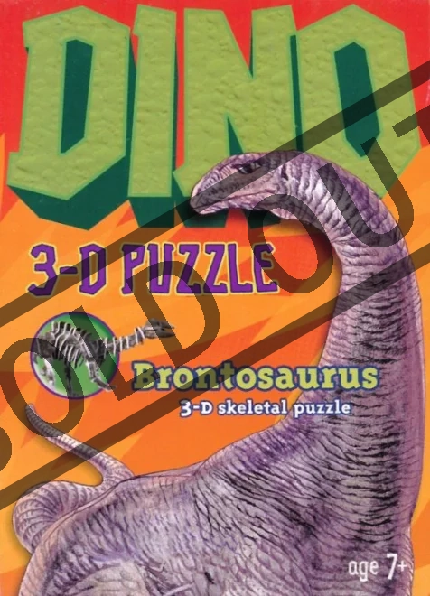 Dinosauři - Brontosaurus 3D