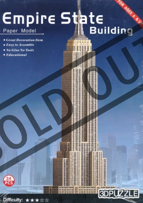 Empire State Building, New York 3D