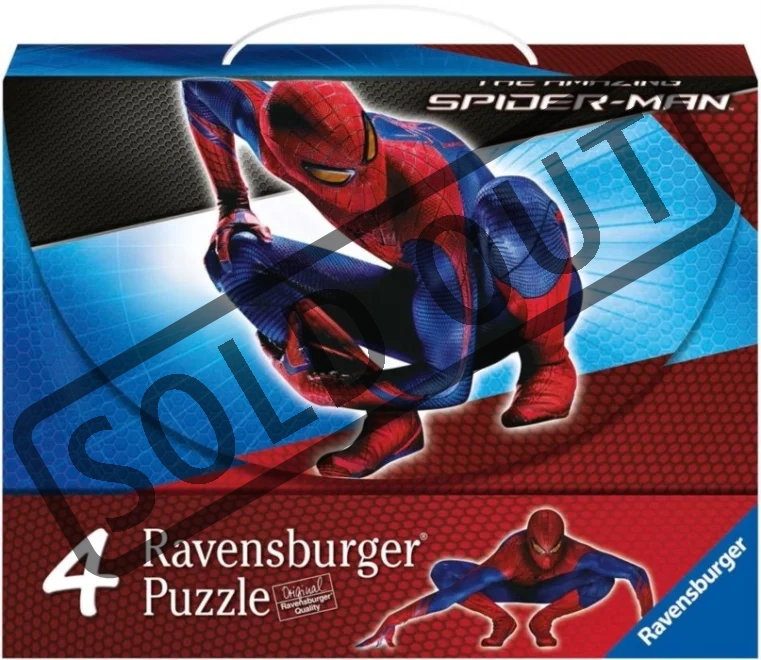RAVENSBURGER Spiderman v kufříku 4v1
