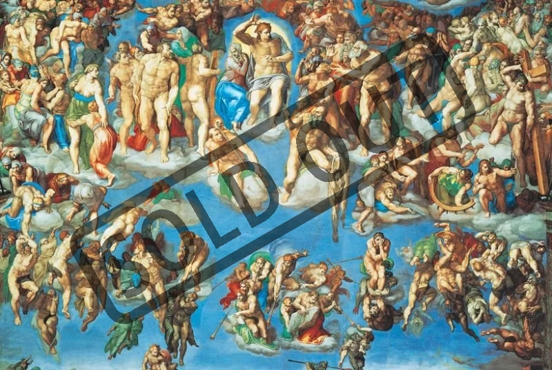 CLEMENTONI Puzzle Poslední soud 3000 dílků