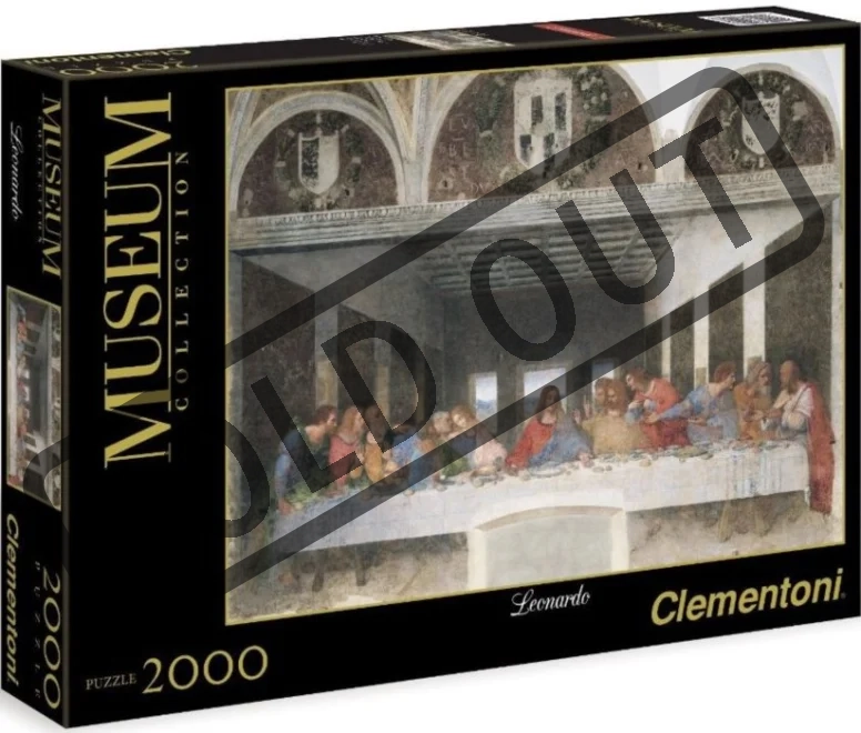 CLEMENTONI Puzzle Poslední večeře 2000 dílků