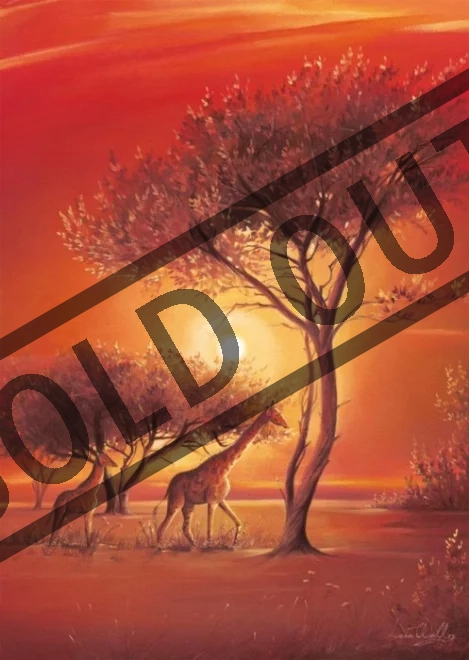 RAVENSBURGER Puzzle Afrika 1000 dílků