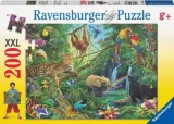 Ravensburger Puzzle Zvířata v džungli XXL 200 dílků