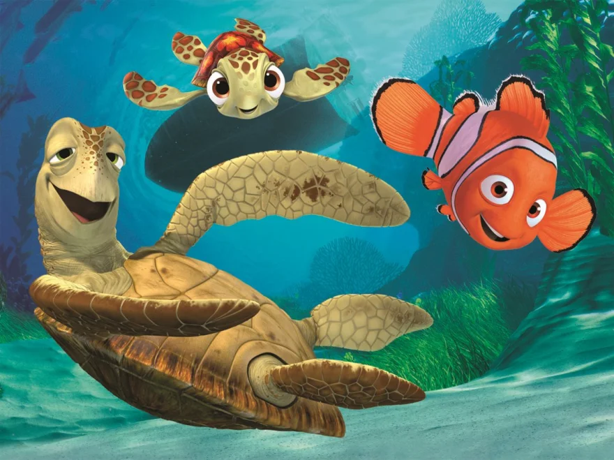 DINO Obrázkové kostky Hledá se Nemo, 12 kostek
