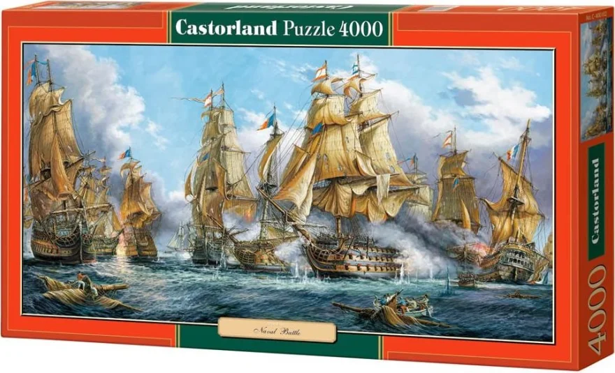 CASTORLAND Puzzle Námořní bitva 4000 dílků