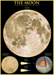 Puzzle Měsíc 1000 dílků
